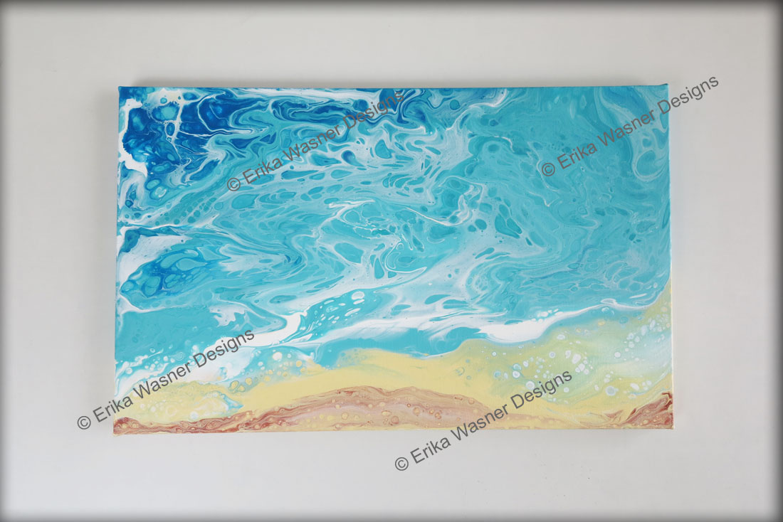 EWD Acrylic Fluid Painting Intertidal 2