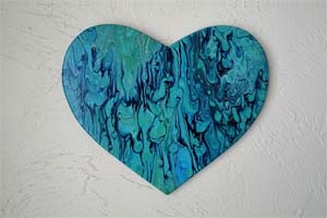 EWD Turquoise Heart th