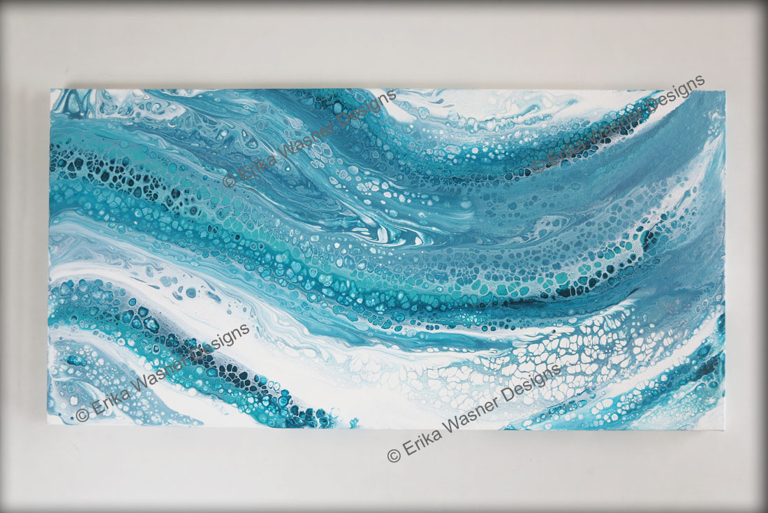 EWD Acrylic Fluid Painting Stormy Swell